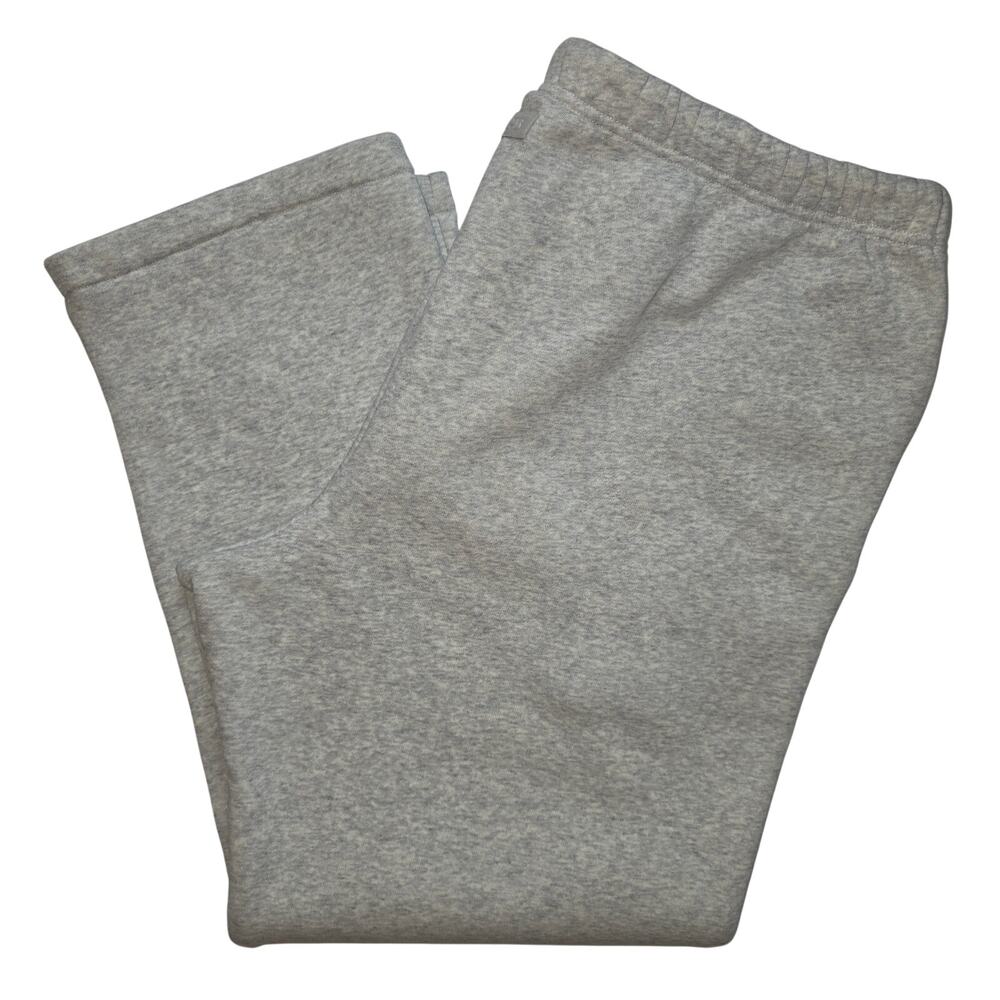 NWT 2X Men's SKIMS Fleece‎ Heather Gray Lounge Pants Straight Leg